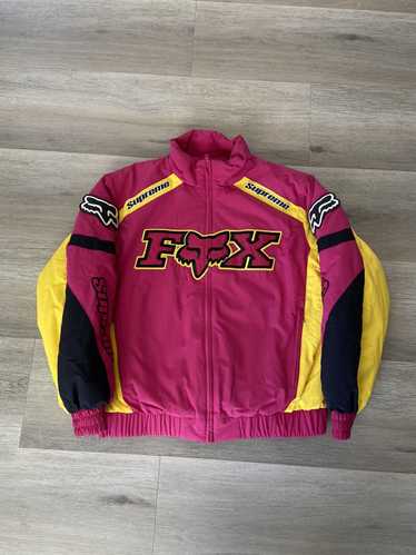 Supreme Fox Racing Puffy Jacket サイズS Supreme Fox Racing Puffy Jacket Black Men's - FW20 - US