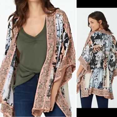 Tolani Collection Multi Pattern Block Print Flora… - image 1