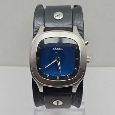 FOSSIL BIG TIC メンズ　　(JR-8292 ) Fossil BigTic Watch Men 39mm Red Dial Silver Tone Square