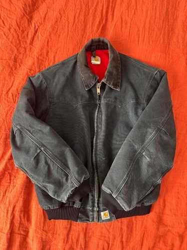 90s carhartカーハート ダック サンタフェ ジャケット J14 CHT Carhartt Carhartt(カーハート) 90s USA製 J14 MDT サンタフェ