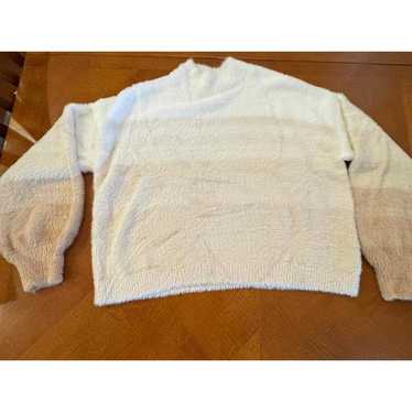 Wild Fable Fuzzy Sweater With Color Block Sleeves - image 1