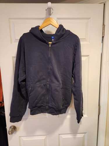 。*】様 yzy gap zip up hoodie Yeezy x Gap Unreleased Zip Sweatshirt Hoodie Navy Men's