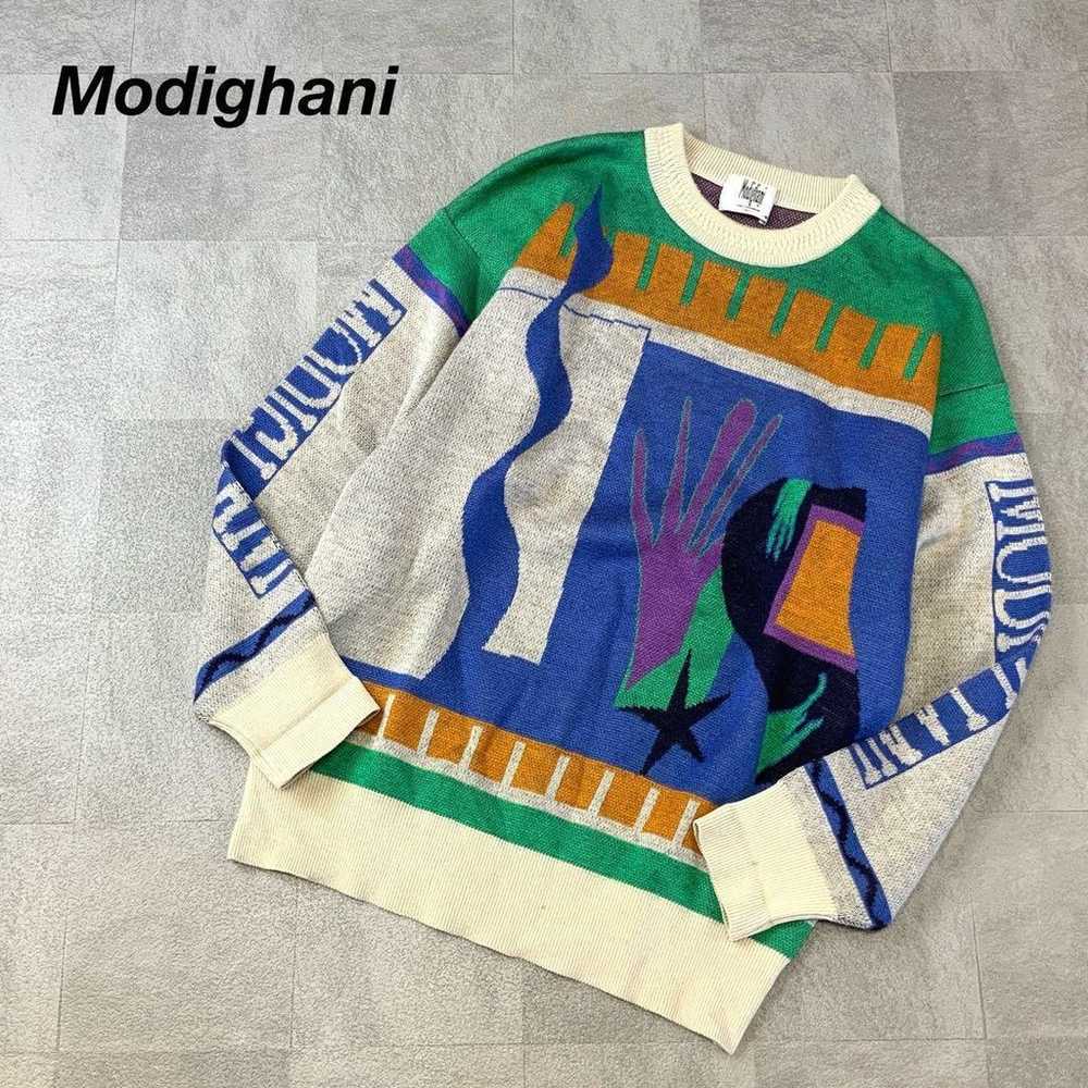 Modigliani All-over Pattern Picasso Pattern Vinta… - image 1