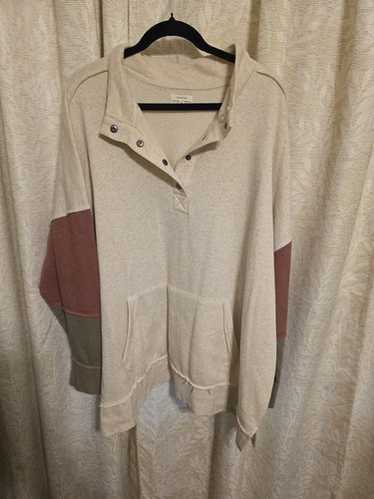 Maurices 4X Pullover 1/4 Button Up Jogger Type Pu… - image 1