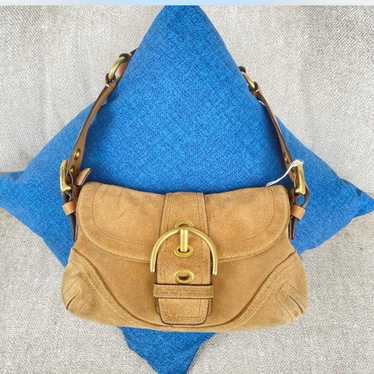 バッグ Coach Soho hand bag suede Signature Buy Coach Soho Suede Bag Online In India - Etsy India