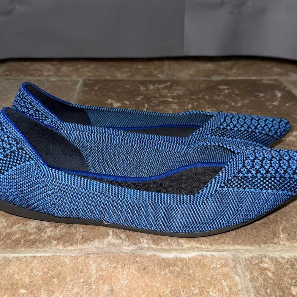 Rothy's Lapis Python Points Snake Print Pointy To… - image 4