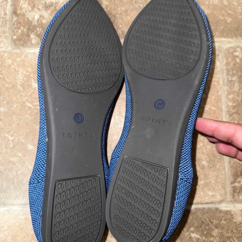 Rothy's Lapis Python Points Snake Print Pointy To… - image 7