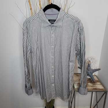 Bugatchi Uomo Button Up Mens Medium - image 1