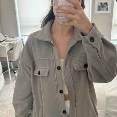 Source Unknown Women's Taupe Utility Jacket - image 1