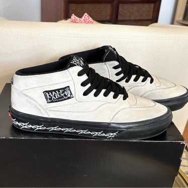 27cm Supreme Vans Half CAB PRO ‘92 White Vans x Supreme Half Cab Size 6. 5