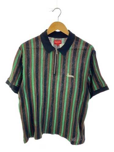 【XL】Supreme Patchwork Knit Zip Up Polo Supreme-Patchwork-Knit-Zip-Up-