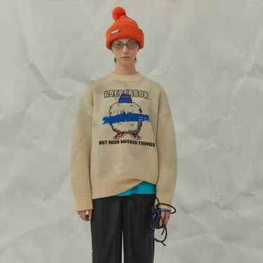 Ader Error Men's Sweater - Cream - M – Ader Error… - image 1