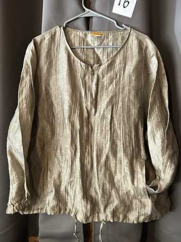 Ruby Rd Linen Top 3x - image 1