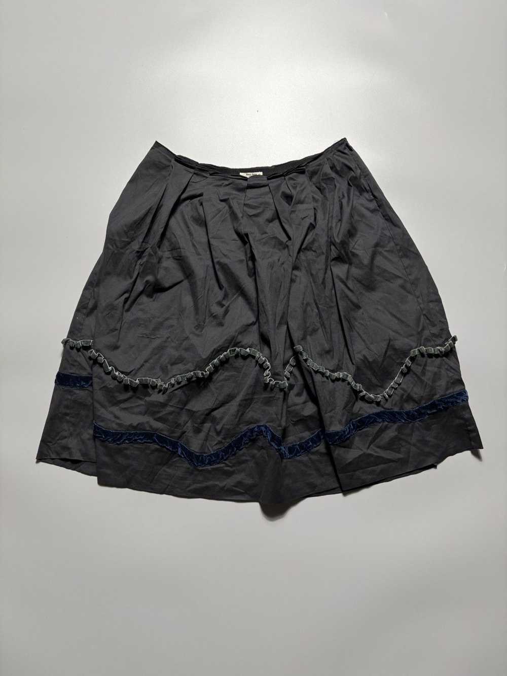 Miu Miu MIU - MIU PRADA RIBBON MIDI SKIRT - image 1