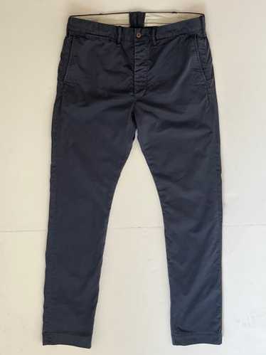 Double RL『COTTON OFFICER’S CHINO』(NAVY) RRL Officers Chino Navy at CareOfCarl.com