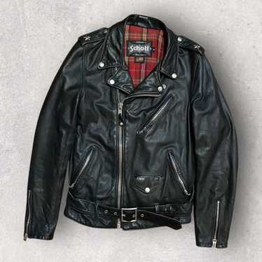 Schott one star/leather jacket - Gem