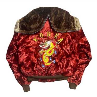 80’s Korean Souvenir Jacket Korean souvenir jacket - Gem