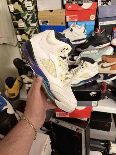 Jordan retro 5 Grape size 7 - image 1