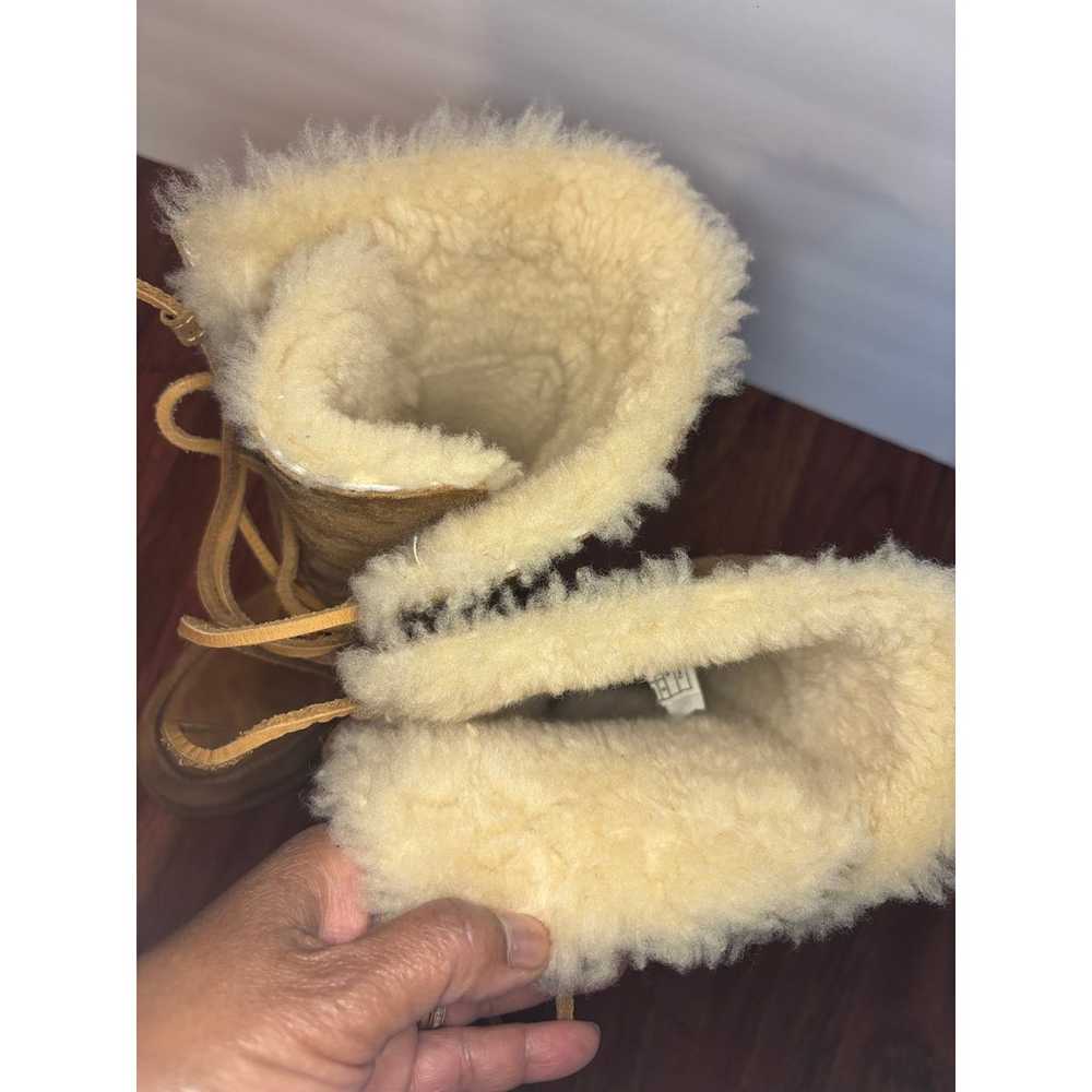 Ugg Uptown II Chestnut Suede Shearling Lining siz… - image 10