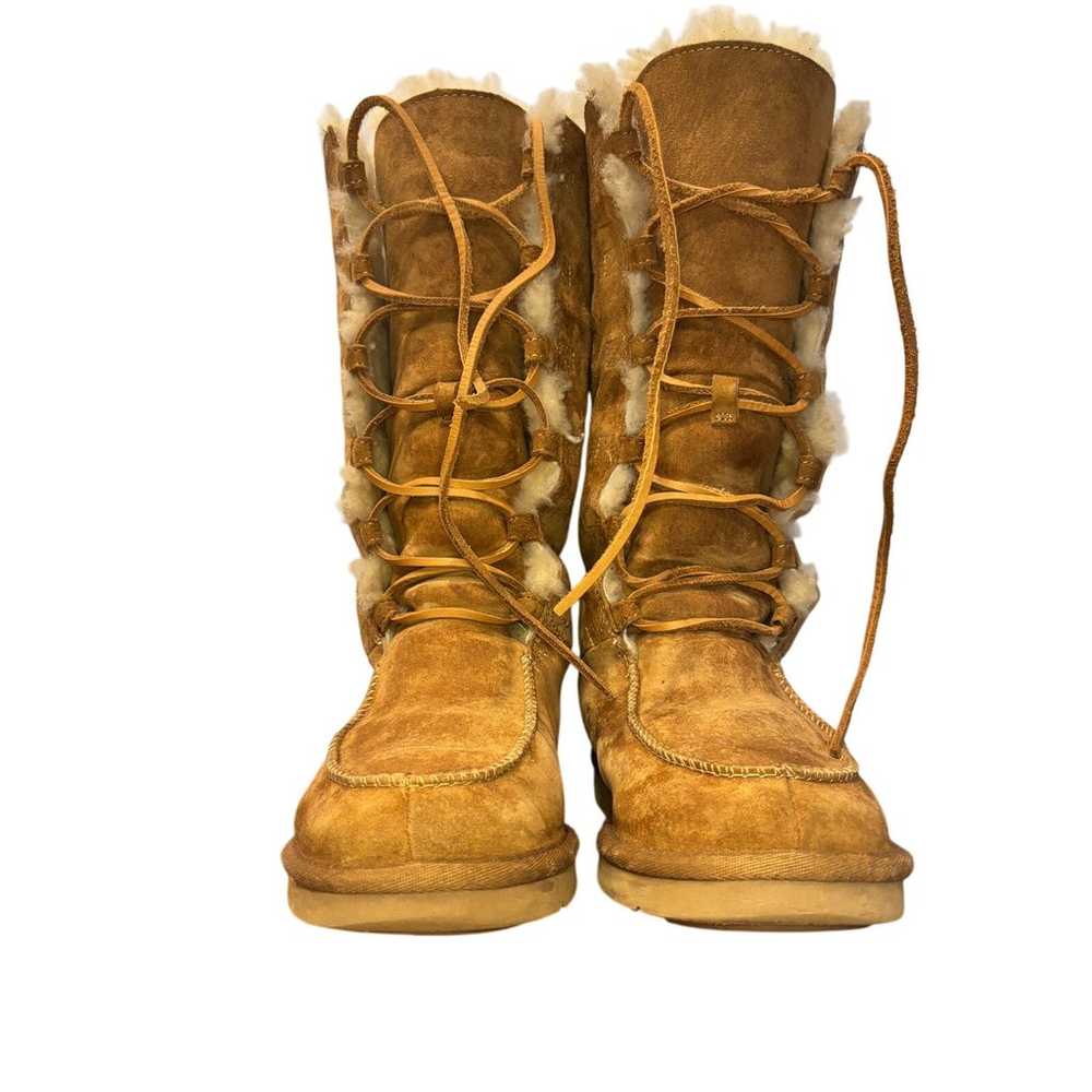 Ugg Uptown II Chestnut Suede Shearling Lining siz… - image 1