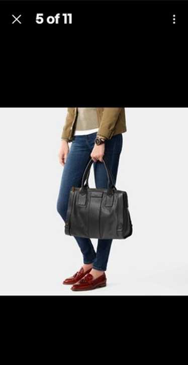 Fossil Gwen Colorblock Color Block Leather Satche… - image 1