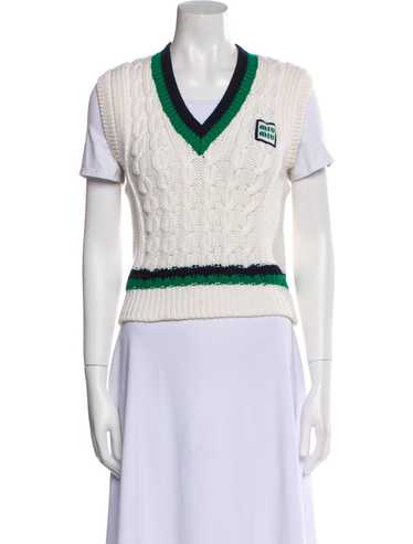 Miu Miu Cropped Sweater From the Fall/Winter 2022… - image 1