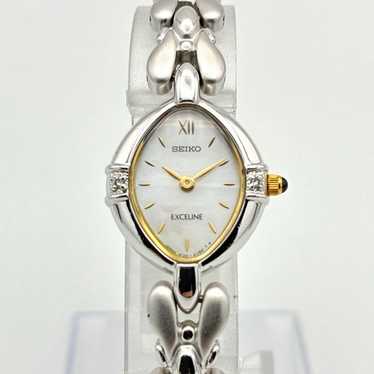 Seiko Exceline 1F20‑6B60 シルバー ゴールド Seiko Exceline 1F20‑6B60 シルバー ゴールド ▶️New bat