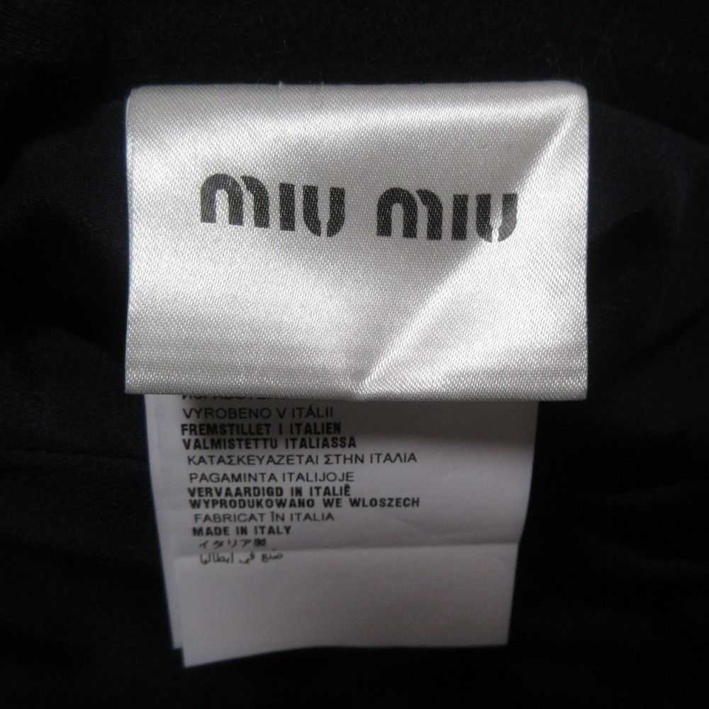 Miu Miu Miu Miu Miu Miu Box Pleats 100% Wool Skir… - image 10