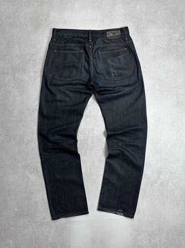 パンツ archive ARMANI JEANS baggy denims black Emporio armani baggy jeans - Gem