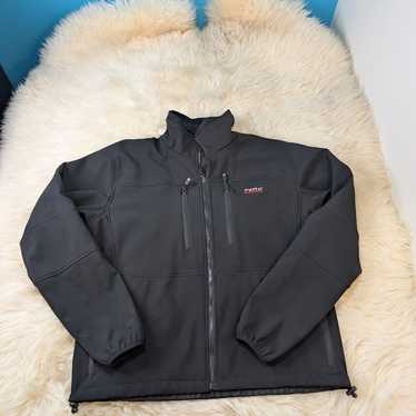 R&D By Peak Performance Black Softshell Jacket Wi… - image 1