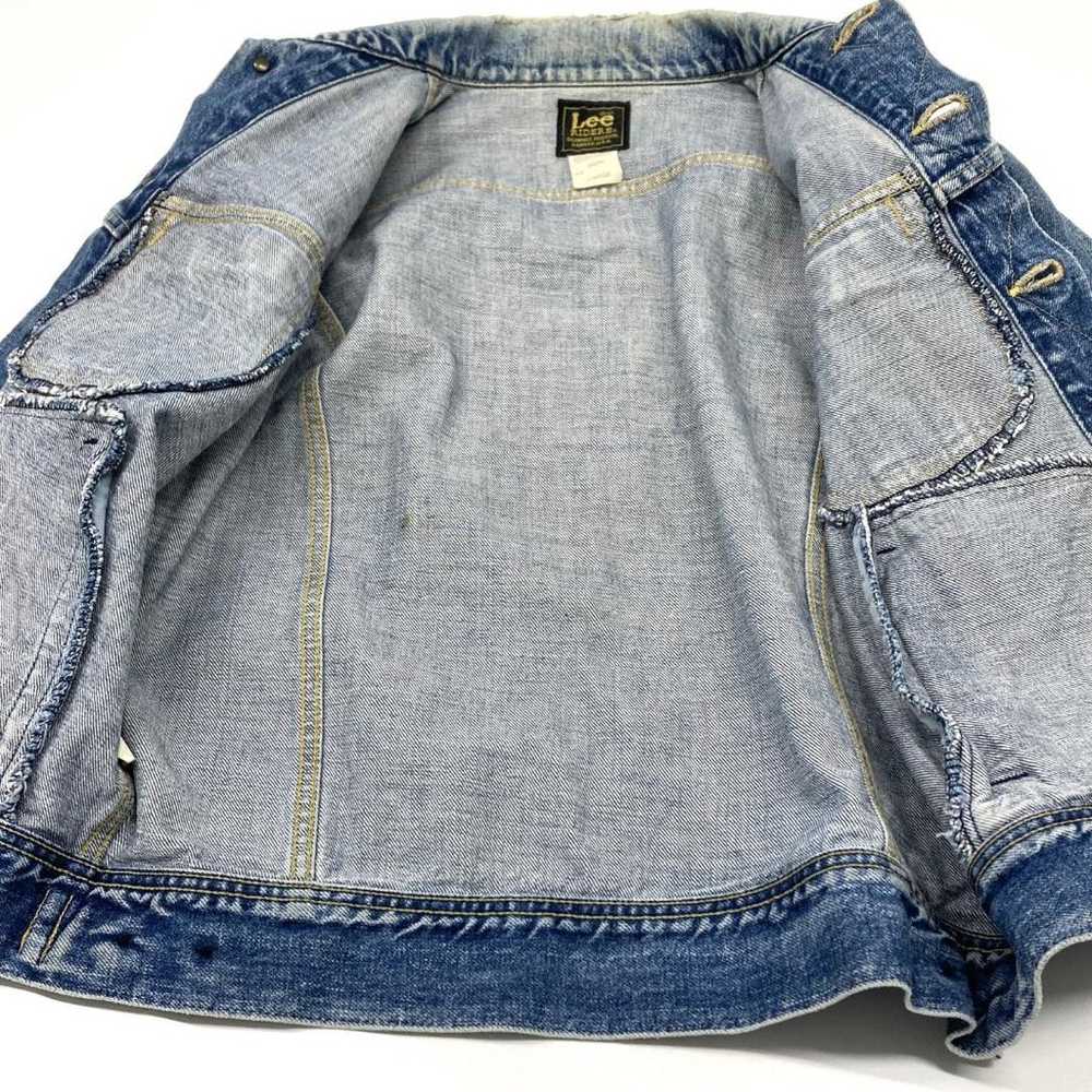 Vintage Lee 101-J M.R. 70s Black Tag (Size: L) - image 5