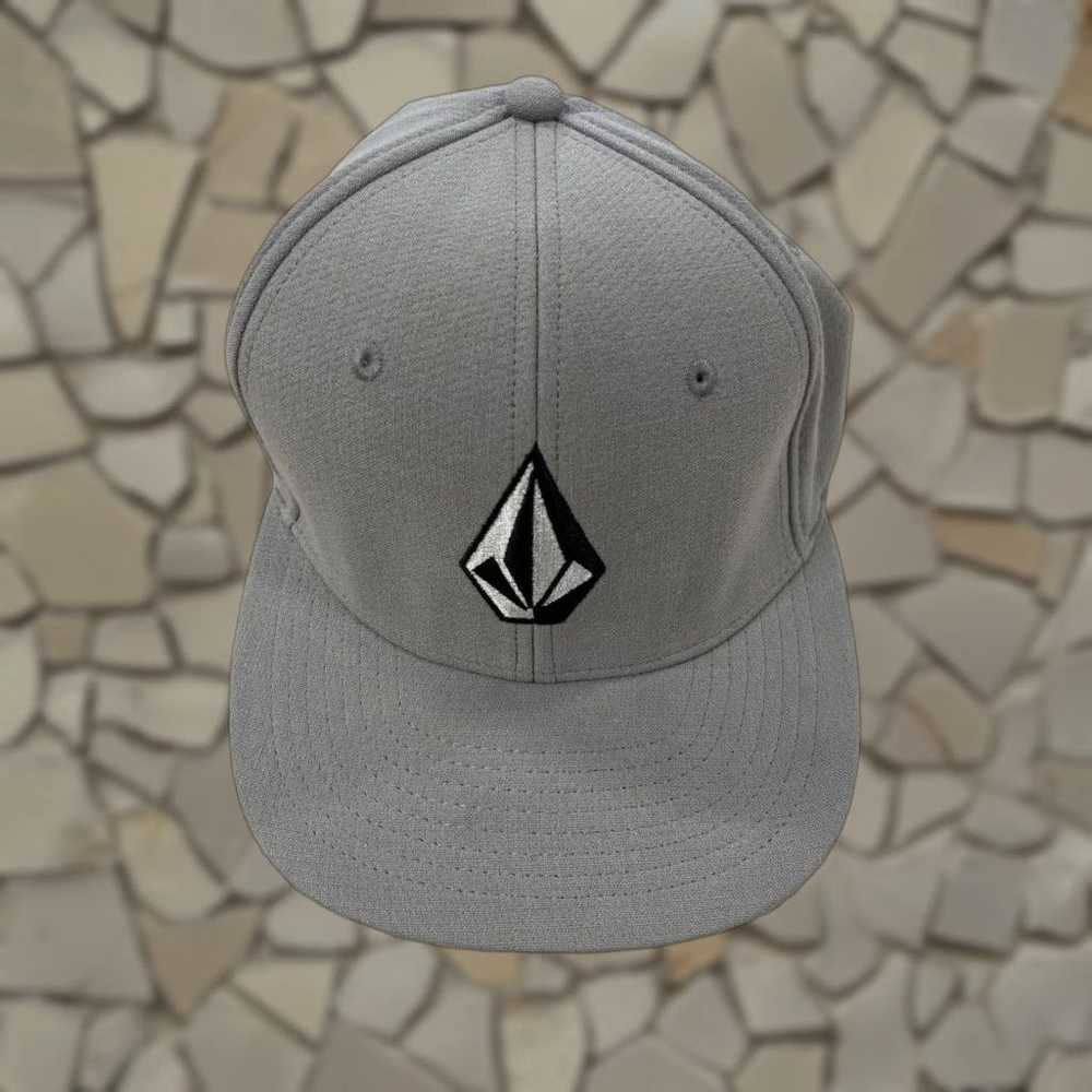 Volcom Volcom Hat Mens Size Small/Medium Gray Fla… - image 1