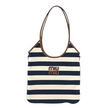 Miu Miu Miu Miu Miu shoulder bag in canvas and le… - image 1