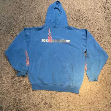 Vintage fox racing hoodie - Gem