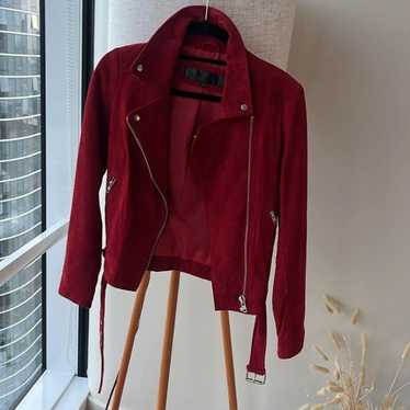 No Brand Men's Jacket - Red - S – Meotine Red Lea… - image 1