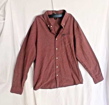 Volcom, modern fit, button up collared, long slee… - image 1
