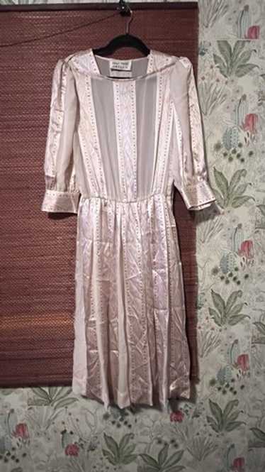 Vintage Albert Nipon I. Magnin Size 10 100% Silk … - image 1