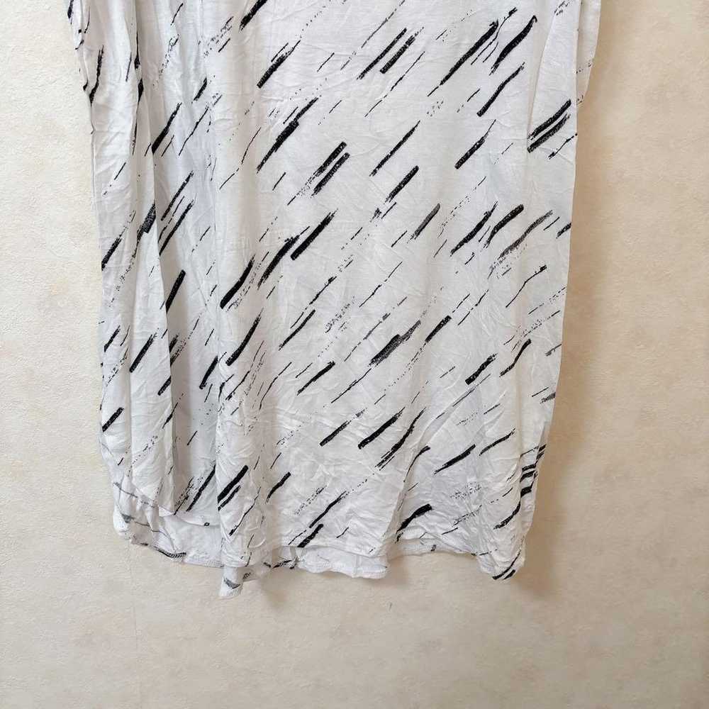 APT. 9 Diagonal Stripe Tunic XXL Plus Size Off-Wh… - image 5