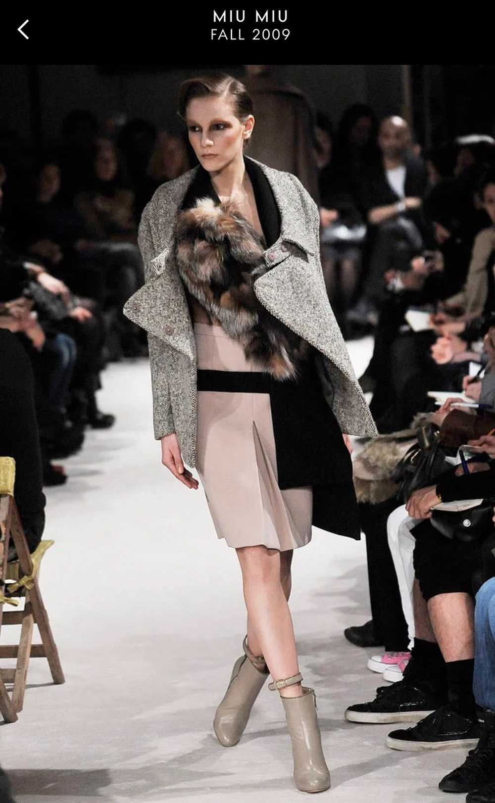 Miu Miu Miu Miu A/W 2009 Double breasted wool twe… - image 2