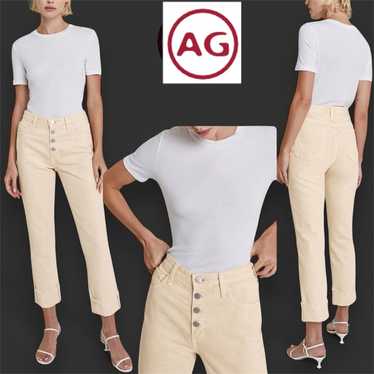 Ag Adriano Goldschmied Isabelle Button-Up High-Ri… - image 1