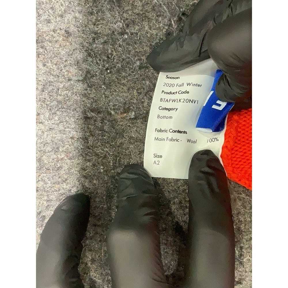 Ader Error Ader Error Wool Orange Pullover Sweate… - image 5