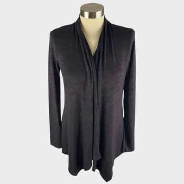 Apt. 9 Womens Xs Charcoal Gray Open Front Cardiga… - image 1