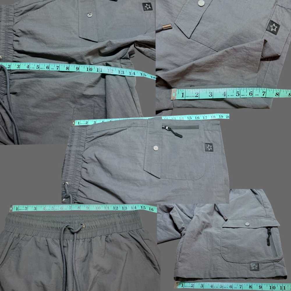 Pythia Pythia Tech Cargo Dark Gray Charcoal Mens … - image 9