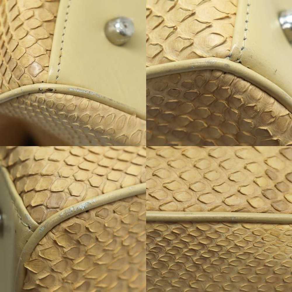 Other Other Python Python Handbag Natural Materia… - image 7