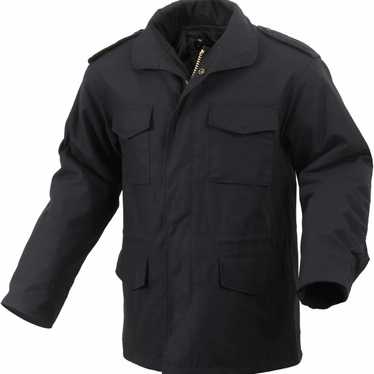Rothco Black Military Field Jacket With Liner Bla… - image 1