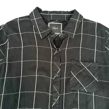Rails Rails Hunter Shirt Collared Button Down Gri… - image 1