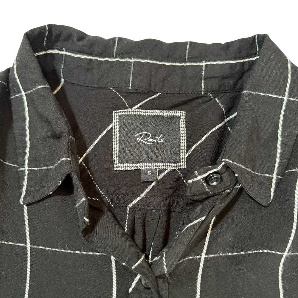 Rails Rails Hunter Shirt Collared Button Down Gri… - image 3