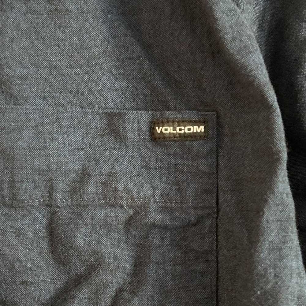 Volcom Volcom Men's Blue Button Up Long Sleeve Me… - image 3