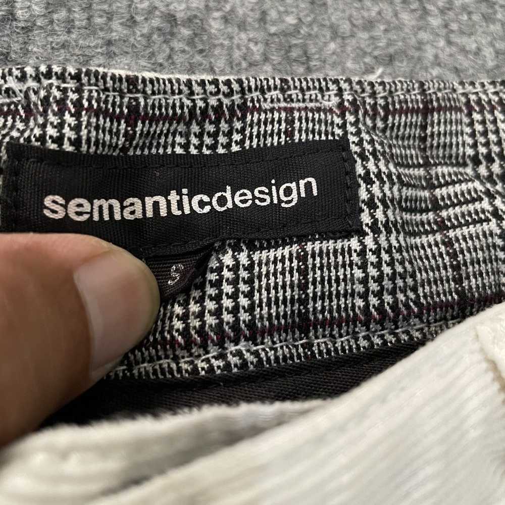 semanticdesign Semantic Design Curve Pants Avant … - image 5