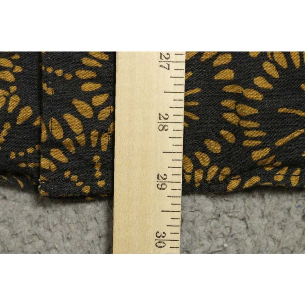 Volcom Volcom Button Up Shirt XL Beige Geometric … - image 6